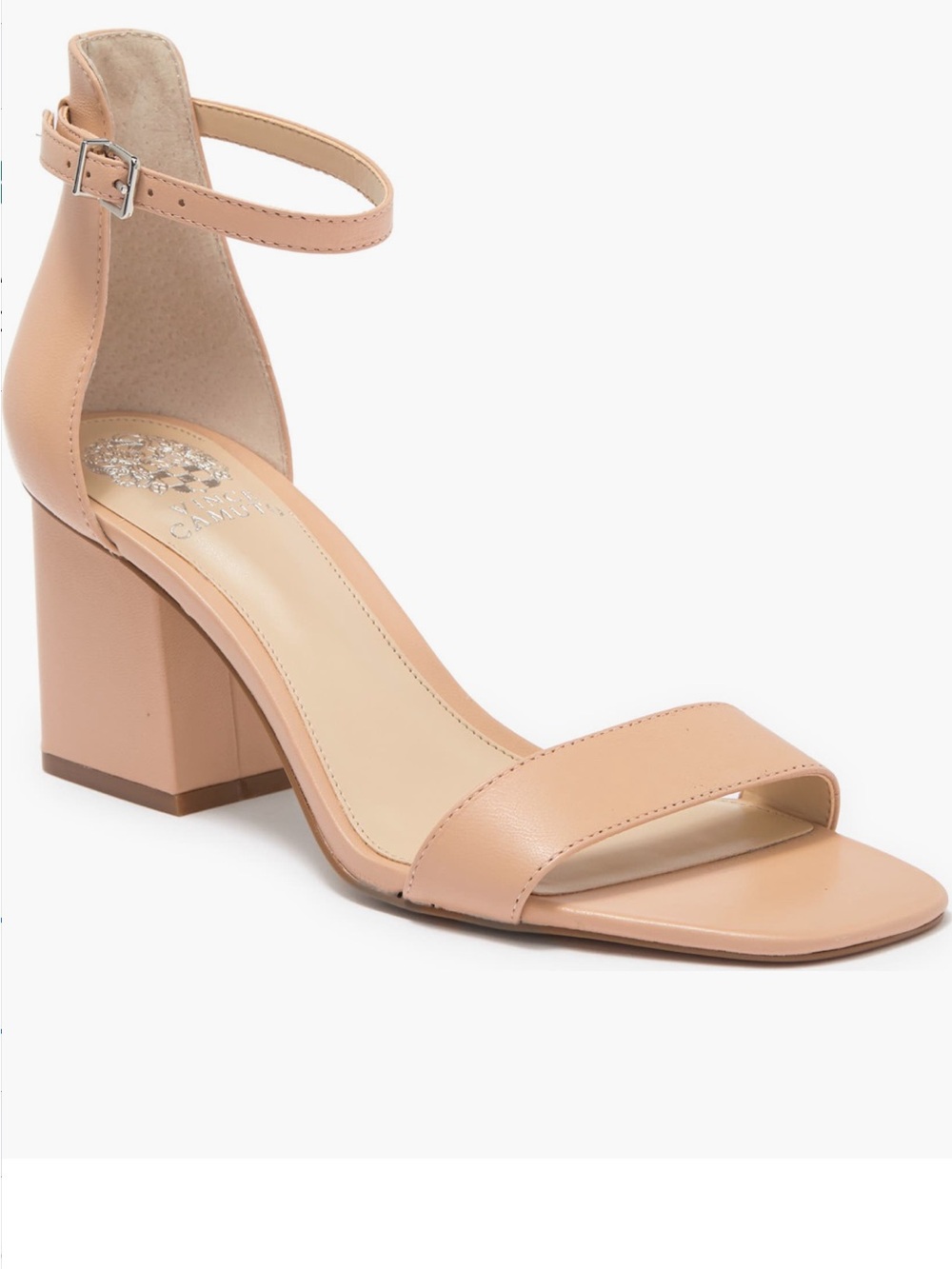 NWT Vince Camuto Margry Ankle Strap Block Heel Sandal, size 11